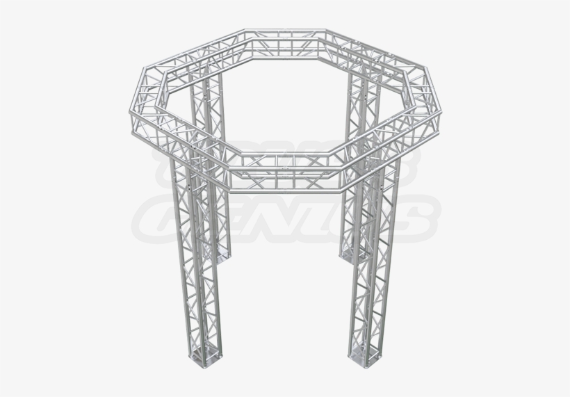 Small Octagon Style Trade Show Booth - Stage Lighting, transparent png