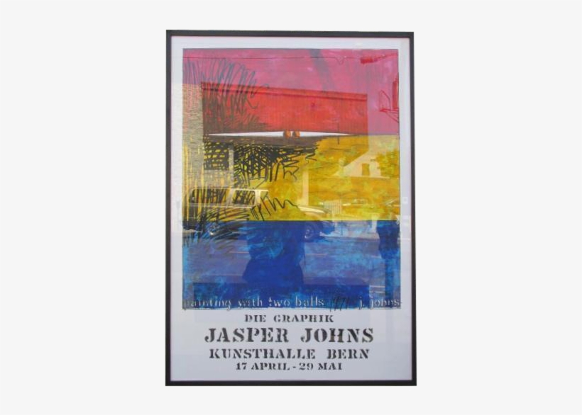 Jasper Johns "die Graphic" Lithograph - Jasper Johns Painting With Two, transparent png