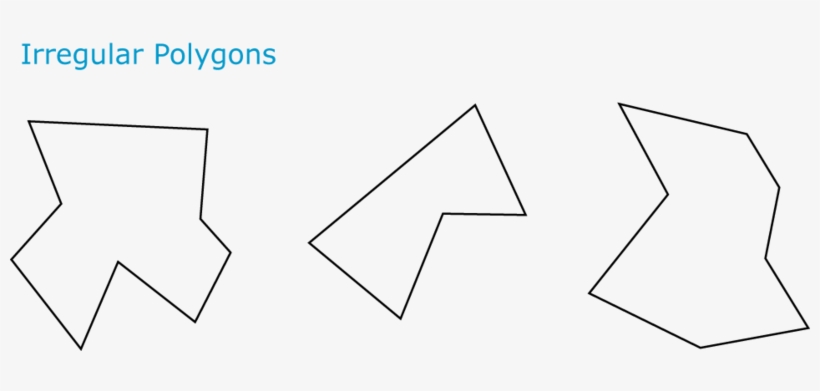Octigons Clipart Irregular - 9 Sided Irregular Polygon, transparent png