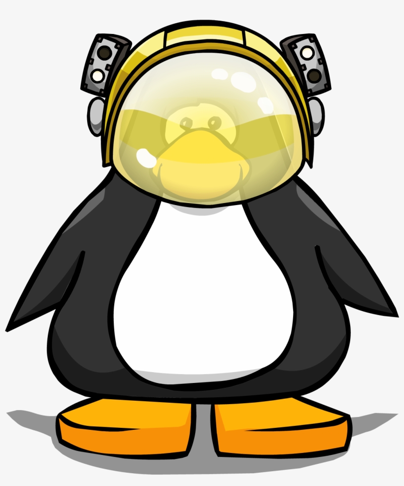Eva Space Helmet Pc - Penguin With A Horn, transparent png