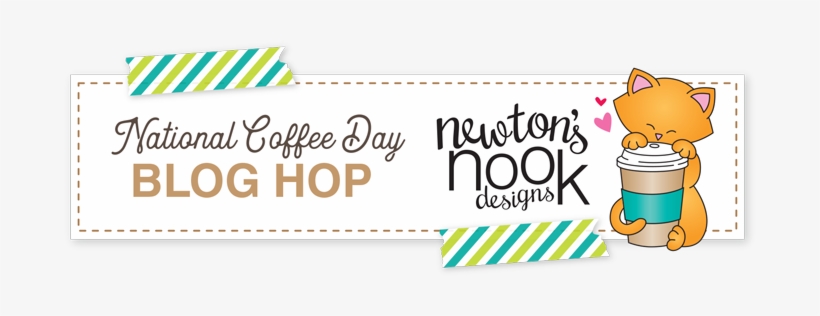 Happy National Coffee Day Today The Newton's Nook Design - Newton's Nook Designs Purr-fect Die Set - Cottage Garden, transparent png
