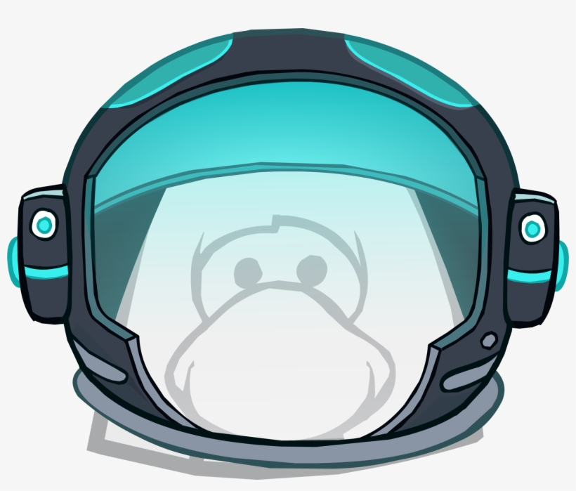 Epf Space Helmet Icon - Bun Hair Club Penguin, transparent png