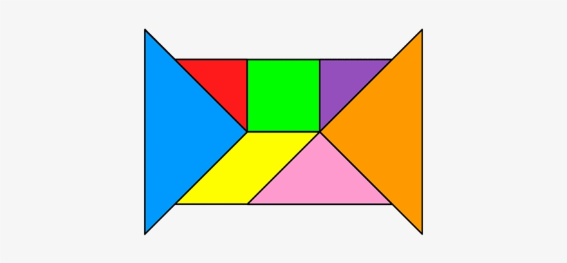 Tangram Octagon, transparent png