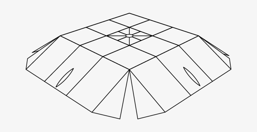 Octagonal Architecture - Line Art, transparent png