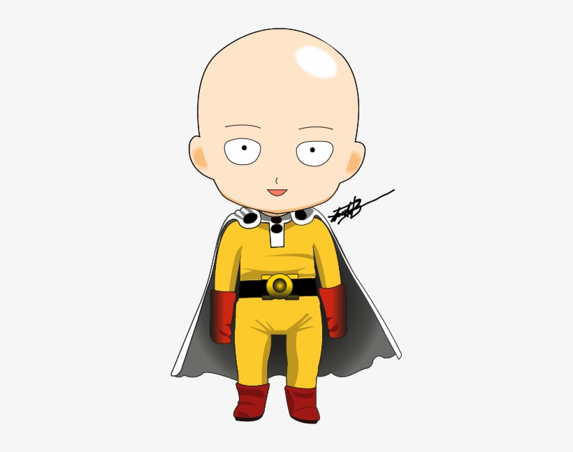 Saitama Chibi Png - Anime, transparent png