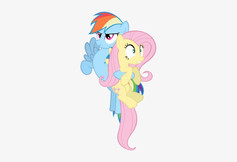 Flutterdash Vector - Fluttershy, transparent png