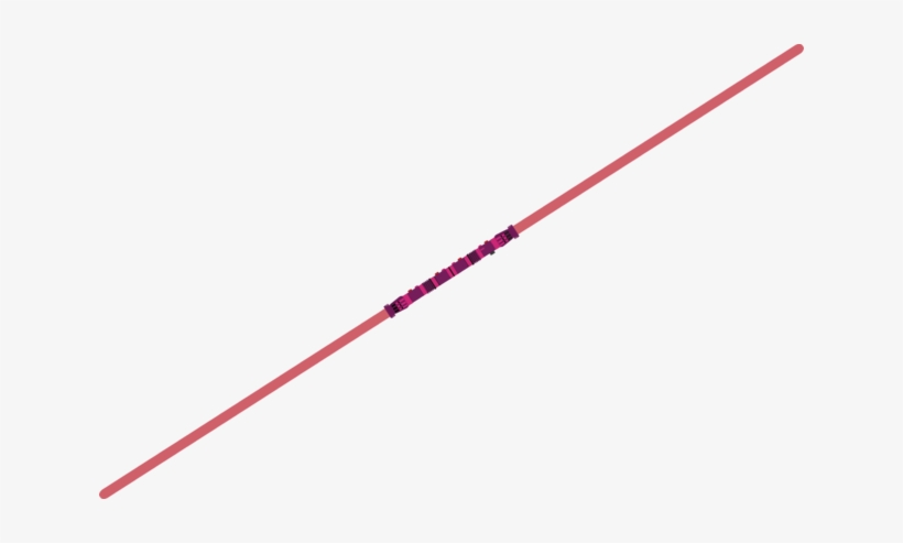 Brit's Double-bladed Lightsaber, transparent png