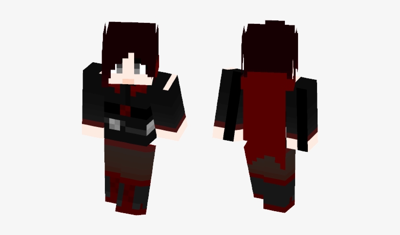 Ruby Rose - Spiderman Ps4 Skin Minecraft, transparent png