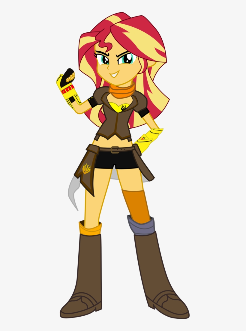 Ami Koshimizu, Artist - Sunset Shimmer Yang Xiao Long, transparent png