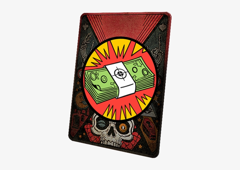 Fate Card Scoped Dollars - Fate And Fortune Card, transparent png