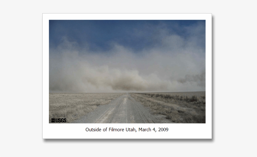 Dust Storm Usgs - Dirt Road, transparent png
