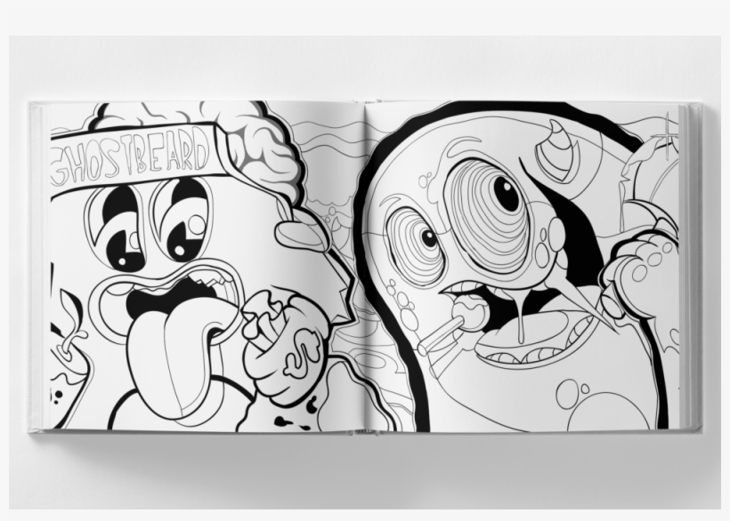 Clipart Freeuse Stock Drawing Instagram Street Art - The Ultimate Street Art Coloring Book, transparent png