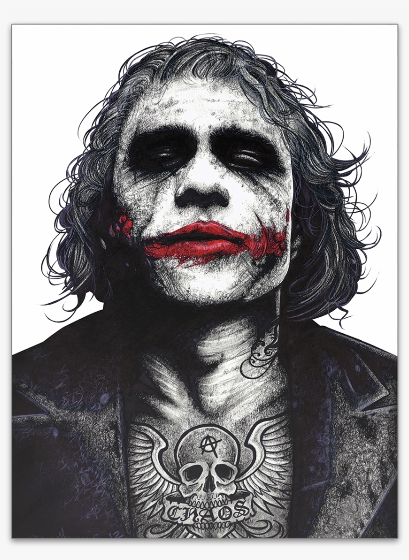 Inked - Joker - Poster - Didnt Your Parents Teach You Not To Fuck With Crazy, transparent png