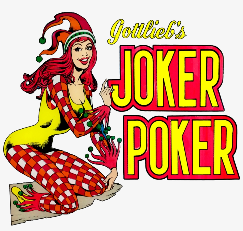 Joker Poker Em Wheel Image - Joker Poker 1978 Gottlieb Pinball Machine, transparent png