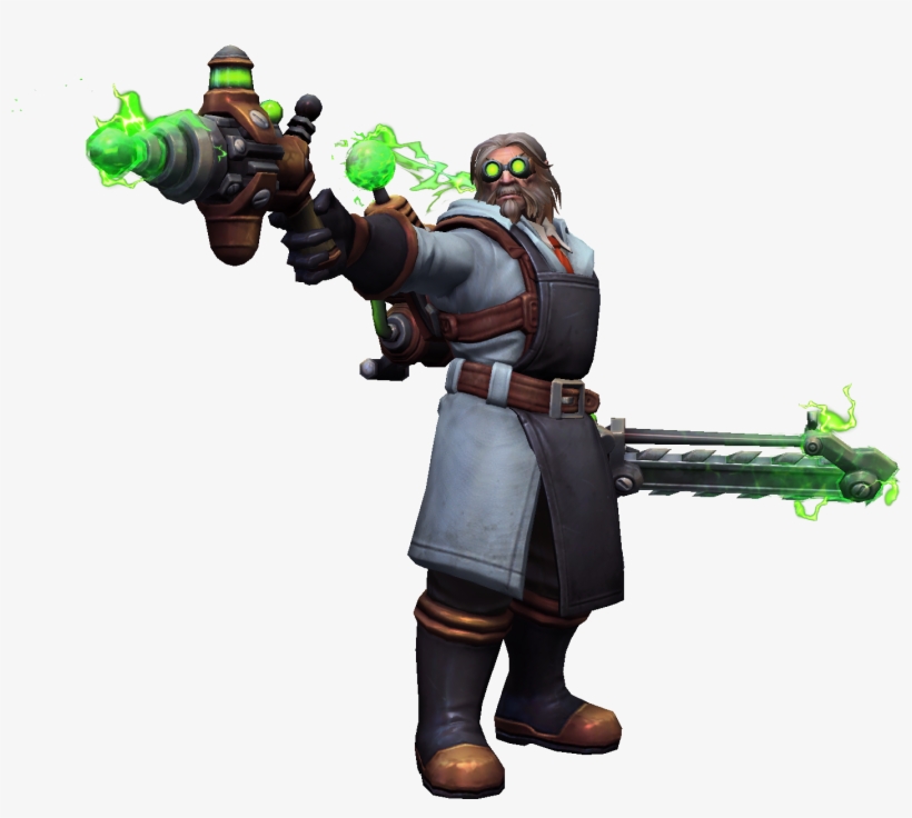 Junkrat Isn't Hurt By The Mine, But It Can Send Him - Assault Rifle, transparent png