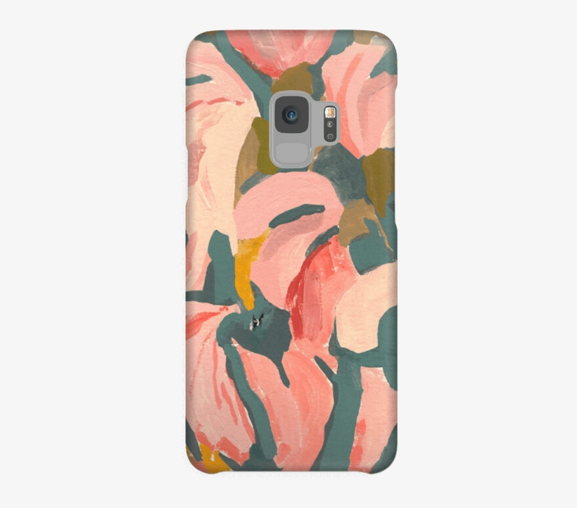Pink Flower Case Galaxy S9 - Iphone, transparent png