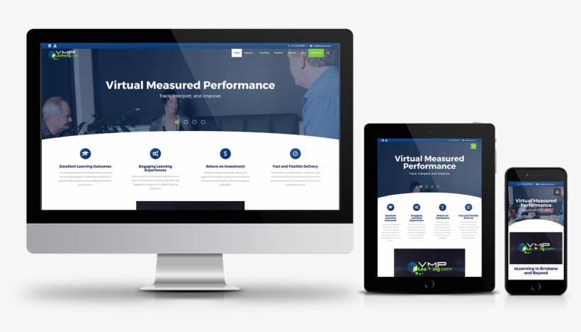 Vmp Elearning Site Mockup - Tablet Computer, transparent png