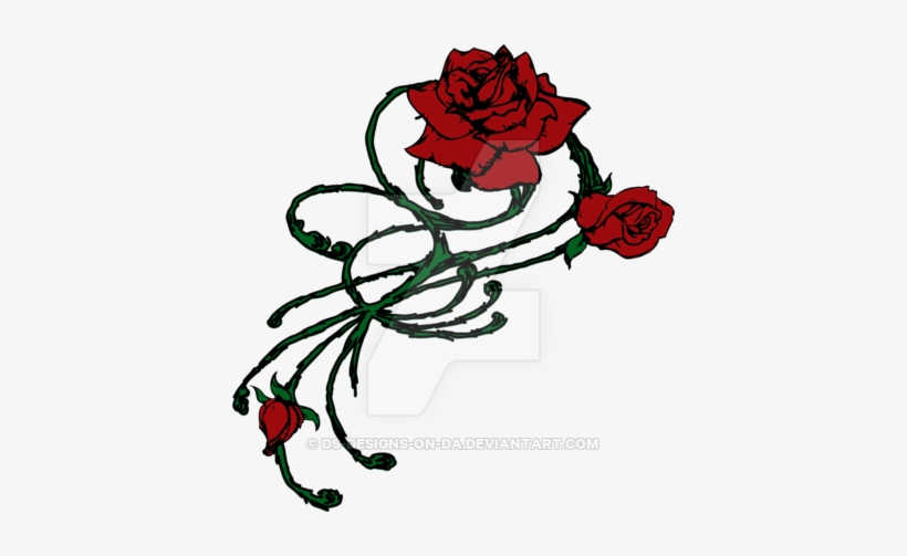Rose Thorns Png Picture Transparent Library - Rose, transparent png