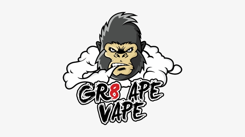 Gr8 Ape Vape - Gorilla Vape Png, transparent png