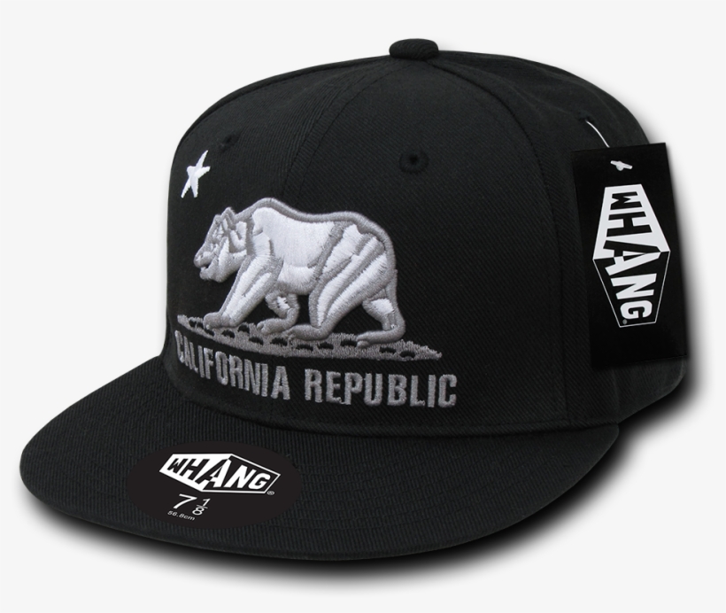 Whang California Bear Retro Fitted Baseball Cap Caps - Fitted Whang California Bear Cali Retro Flat Bill Baseball, transparent png