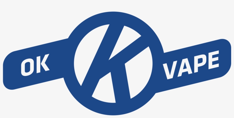 Ok Vape Logo Blue - Ok Vape Ltd, transparent png