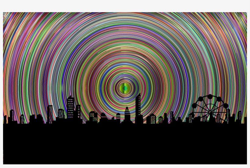 This Free Icons Png Design Of Otherworldly Cityscape, transparent png
