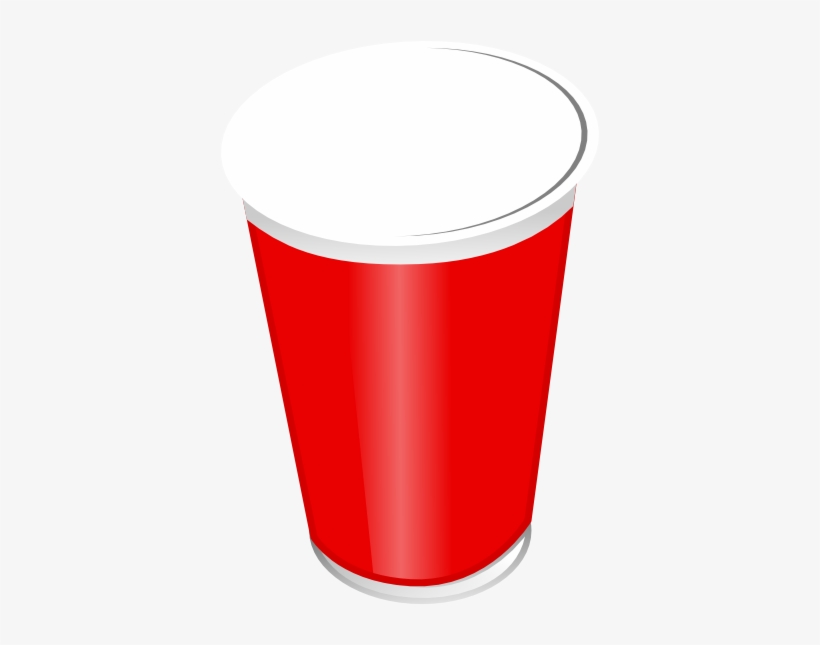 Red Cup Clipart - Red Cup Vector Png, transparent png