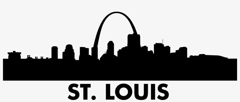 Louis Skyline - Gateway Arch, transparent png