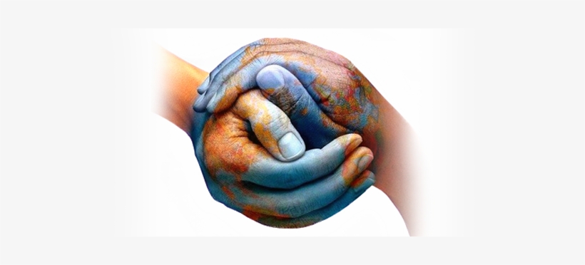 Hands - World Png In A Hand, transparent png