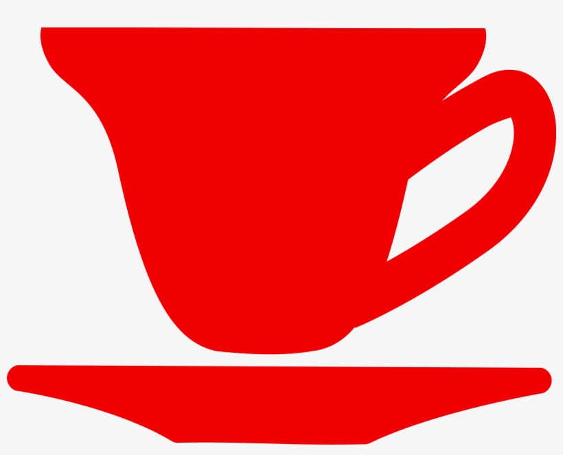 Cup Clipart Red Cup - Red Tea Cup Clipart, transparent png
