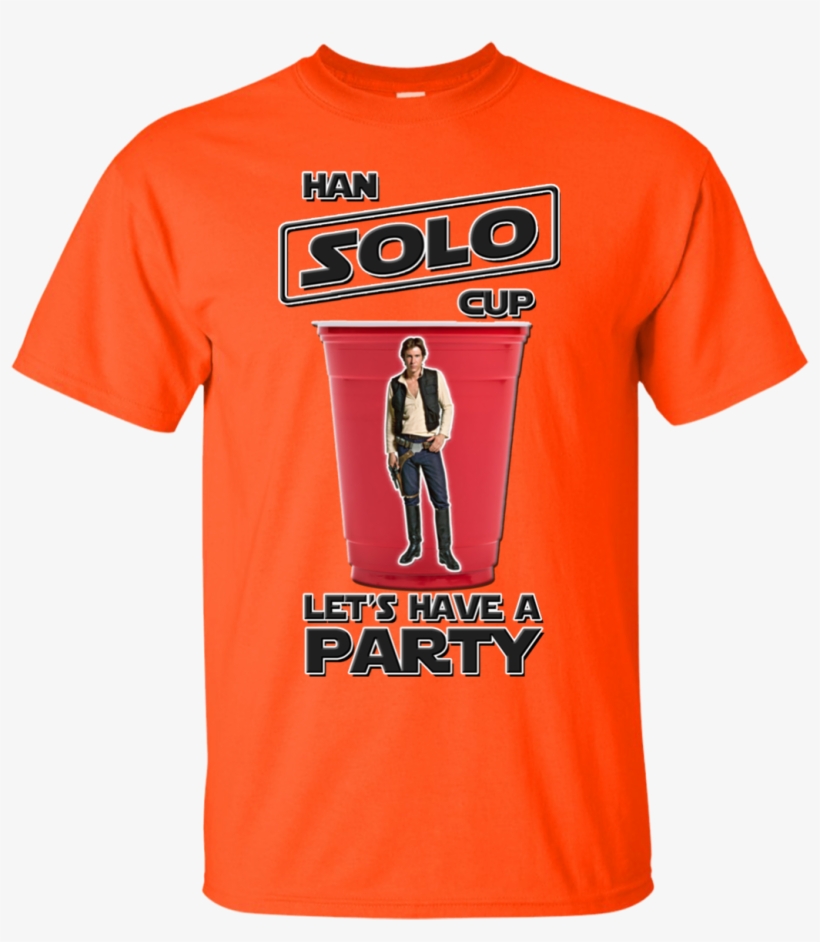 Han Solo Cup Star Wars Cotton T Shirt - Gravity Gets Me Down T Shirt, transparent png