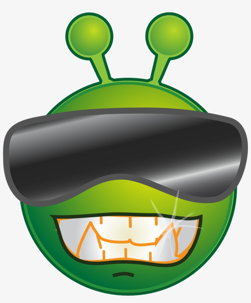 Kartun Alien, transparent png