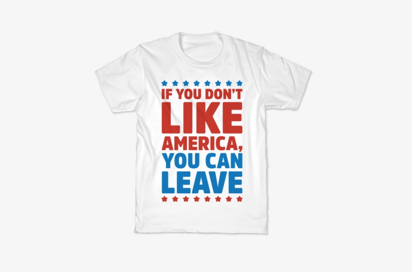 If You Don't Like America You Can Leave Kids T-shirt - Mythical Creatures T Shirts, transparent png