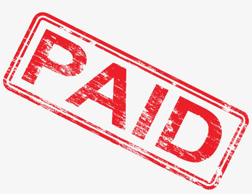 Paid In Full Stamp Png - Paid Stamp Image Png - 2105x1521 PNG Download