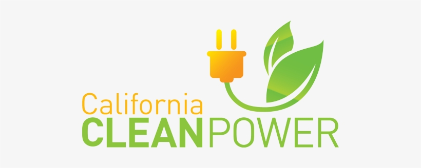 Power At A Lower Cost With Local Control,” Said Peter - California Clean Power Logo, transparent png