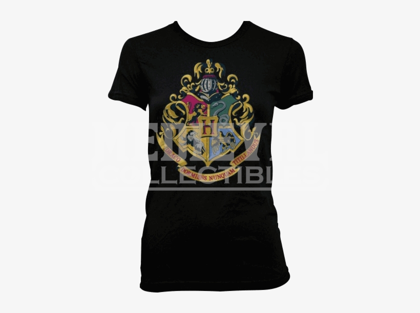 Hogwarts Crest Junior T-shirt - Hogwarts Crest, transparent png