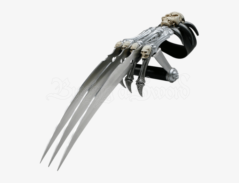 Skeleton Hand Claw - Claw Sword, transparent png
