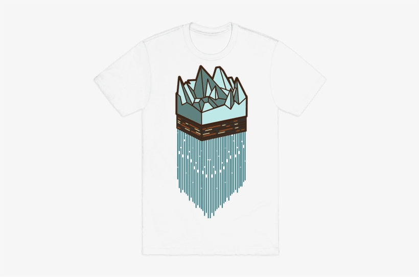 3d Ice Slice Mens T-shirt - Take Care Of Yourself Plant, transparent png