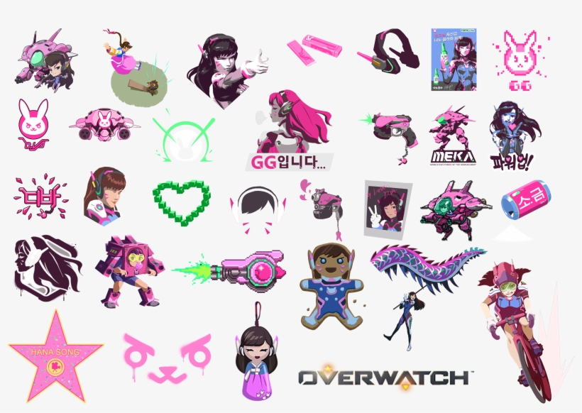 D.va, transparent png