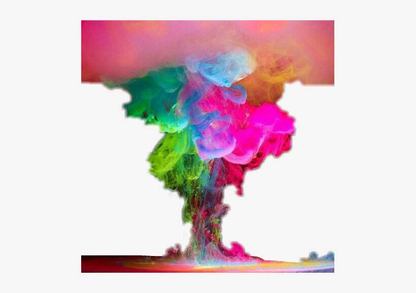 Rainbow Smoke, transparent png