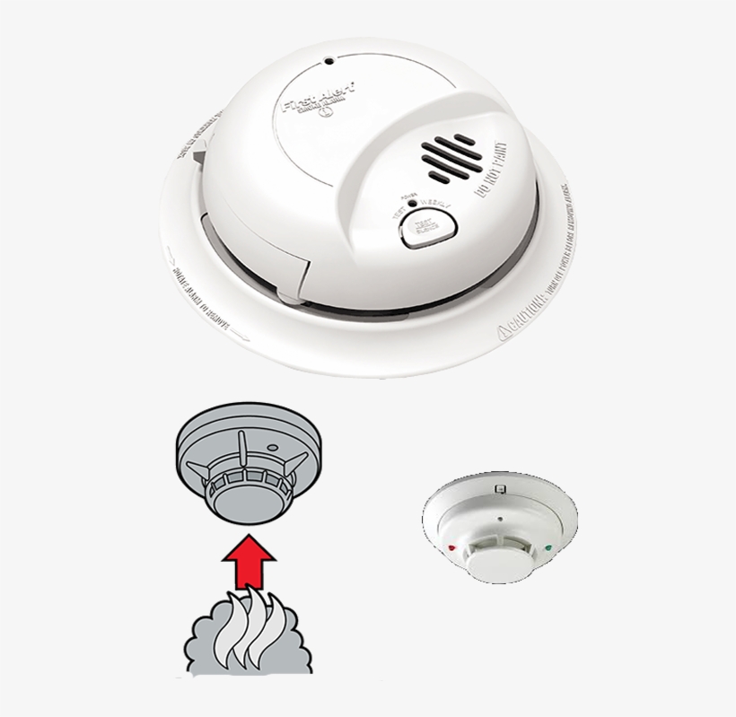 Detector De Humo - Brk Sc9120b Smoke/co Detector With Bat Backup -ionization, transparent png