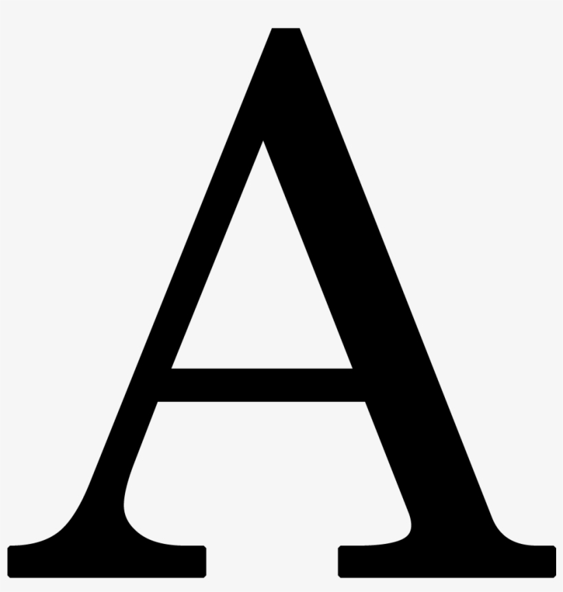 Letter A Png - Jane Foster's Abc. [book], transparent png