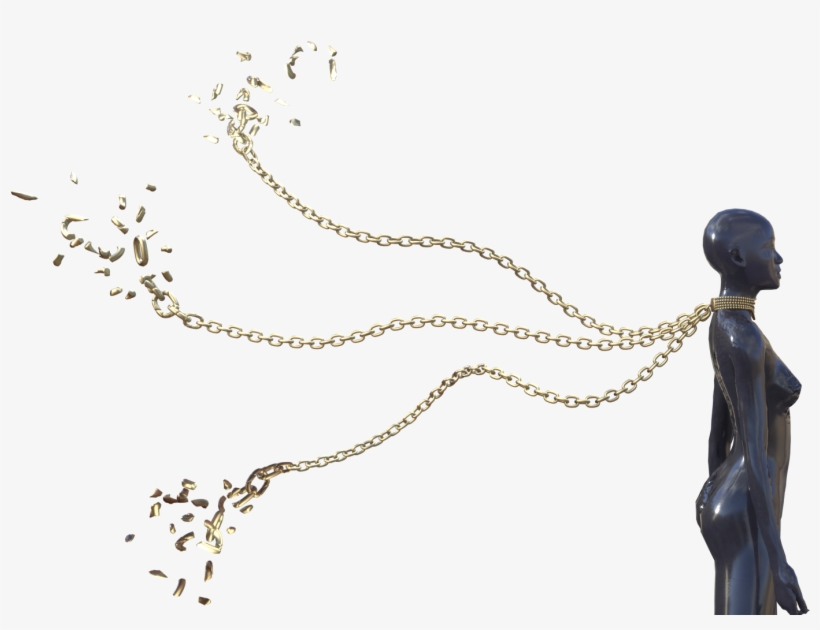 Broken Chains {connected} E - Chain, transparent png