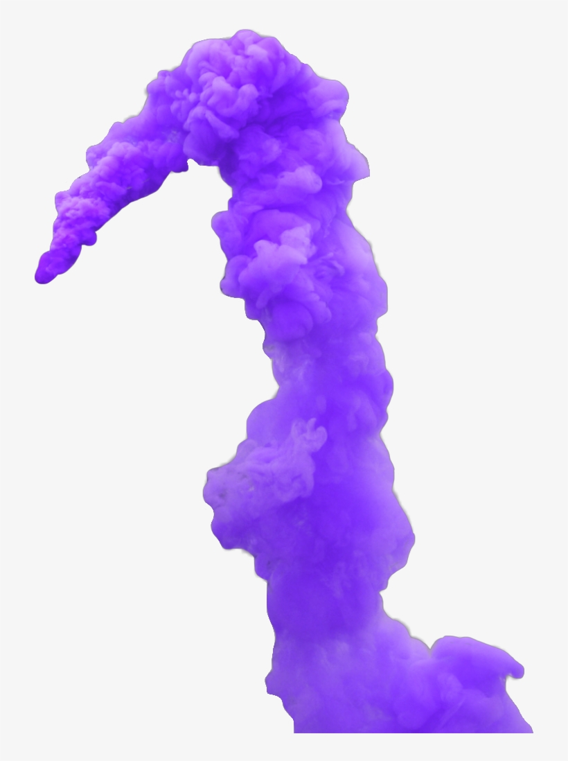 Png Free Library Puff Of Smoke Clipart - Violet, transparent png
