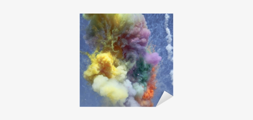 Vinilo Pixerstick Humo Del Arco Iris Cielo Despejado - Ms Depot Msd Placemat Image Id 20606151 Holiday In, transparent png