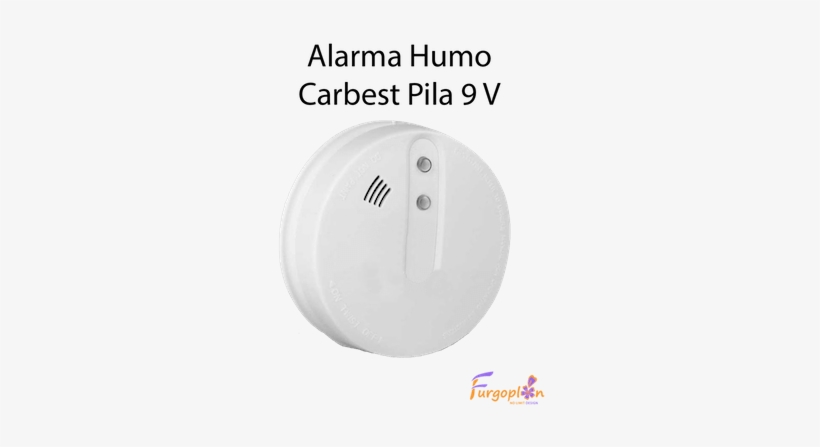 Alarma Humo Pila Carbest - Electric Battery, transparent png