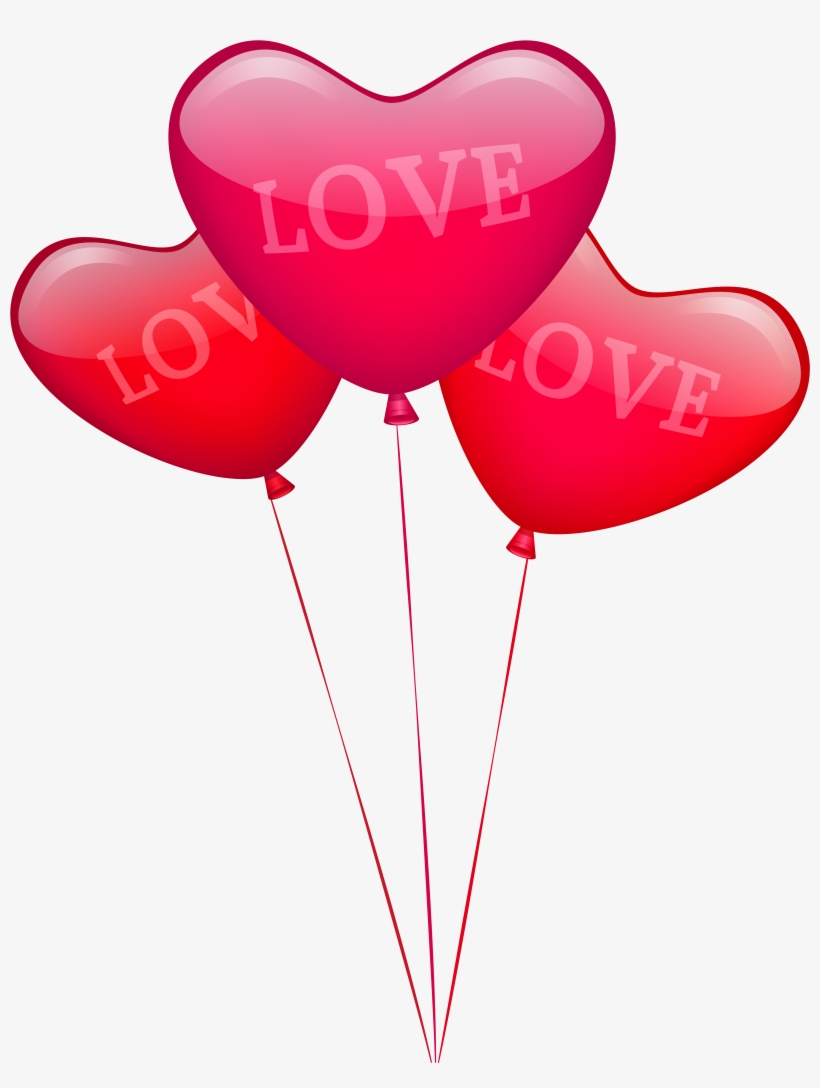 Heart Balloons Png Image, transparent png