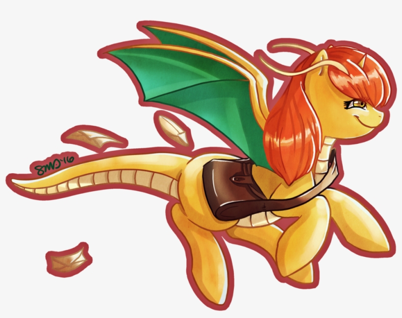 Bean-sprouts, Crossover, Dragonite, Mail, Pokémon, - Mlp Dragonite, transparent png