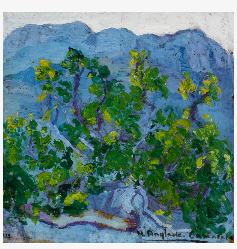 Hermen Anglada Camarasa, Ramas Verdes, 1920 1925, Óleo - Palma De Mallorca, transparent png