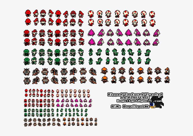 Characters - Mario Tennis, transparent png